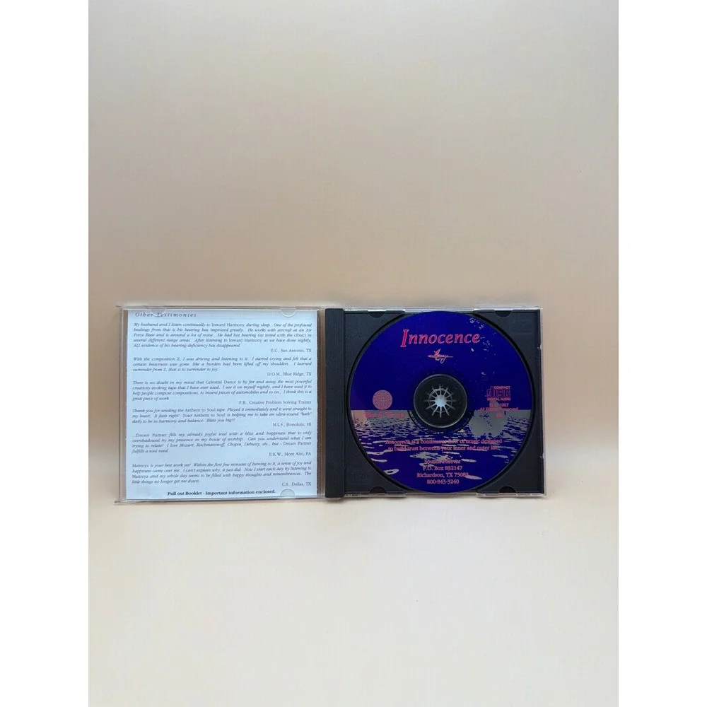 Marcey Hamm Innocence CD Signed New Age Ambient 1997 Music by Marcey Hamm - Picture 3 of 3